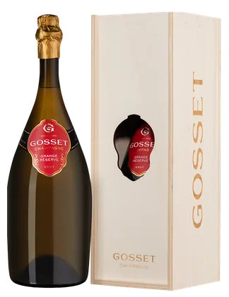 Шампанское Gosset Grande Reserve Brut в подарочной упаковке, 3 л — Франция