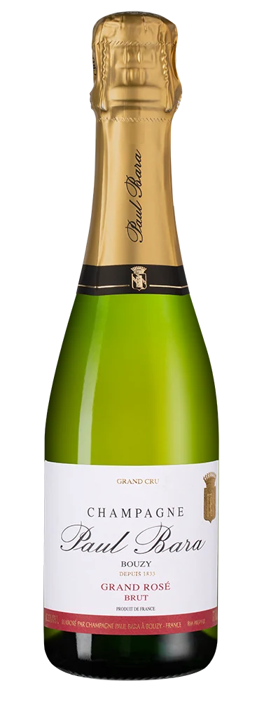 Шампанское Grand Rose Grand Cru Bouzy Brut, Paul Bara, 0,375 л — Франция