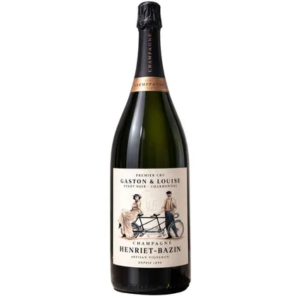 Шампанское Henriet-Bazin Gaston&Louise Premier Cru Cuvée 1, 1,5 л — Франция