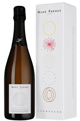 Шампанское Inattendue Blanc de Blancs Extra Brut в подарочной упаковке, Hure-Freres, 0,75 л — Франция