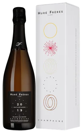 Шампанское Instantanee Blanc de Noirs Extra Brut в подарочной упаковке, Hure-Freres, 0,75 л — Франция