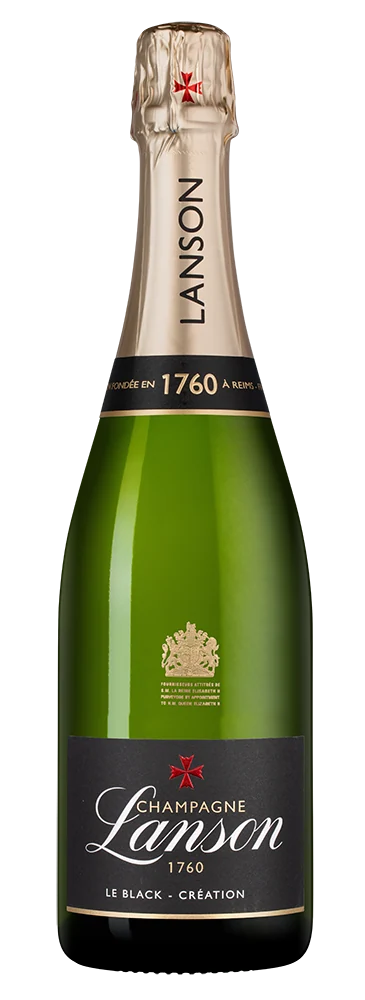 Шампанское Le Black Creation Brut, Lanson, 0,75 л — Франция