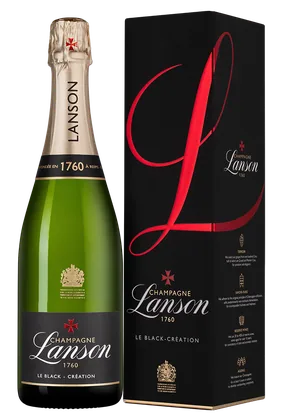 Шампанское Le Black Creation Brut в подарочной упаковке, Lanson, 0,75 л — Франция