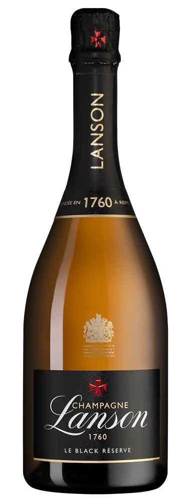 Шампанское Le Black Reserve Brut, Lanson, 0,75 л — Франция