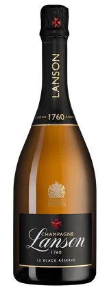 Шампанское Le Black Reserve Brut, Lanson, 0,75 л — Франция