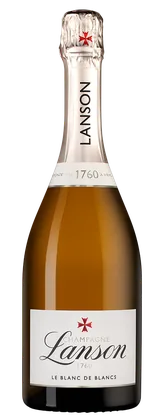 Шампанское Le Blanc de Blancs Brut, Lanson, 0,75 л — Франция