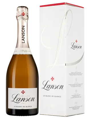 Шампанское Le Blanc de Blancs Brut в подарочной упаковке, Lanson, 0,75 л — Франция