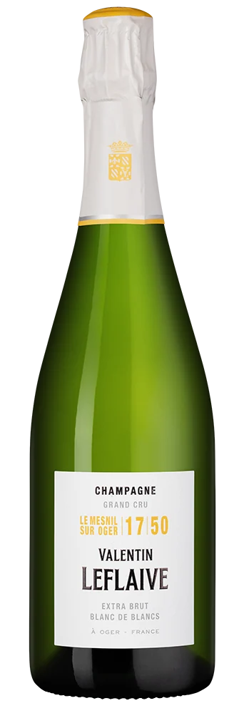 Шампанское Le Mesnil sur Oger Grand Cru Blanc de Blancs 17 5.0 Extra Brut, Valentin Leflaive, 0,75 л — Франция