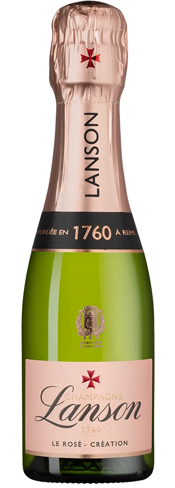 Шампанское Le Rose Creation, Lanson, 0,2 л — Франция