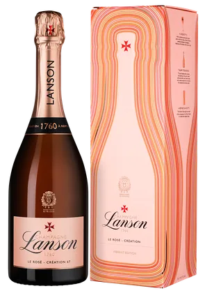 Шампанское Le Rose Creation в подарочной упаковке, Lanson, 0,75 л — Франция