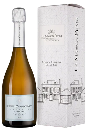 Шампанское Lieu-Dit “Les Epinettes” в подарочной упаковке, Maison Alexandre Penet, 0,75 л — Франция