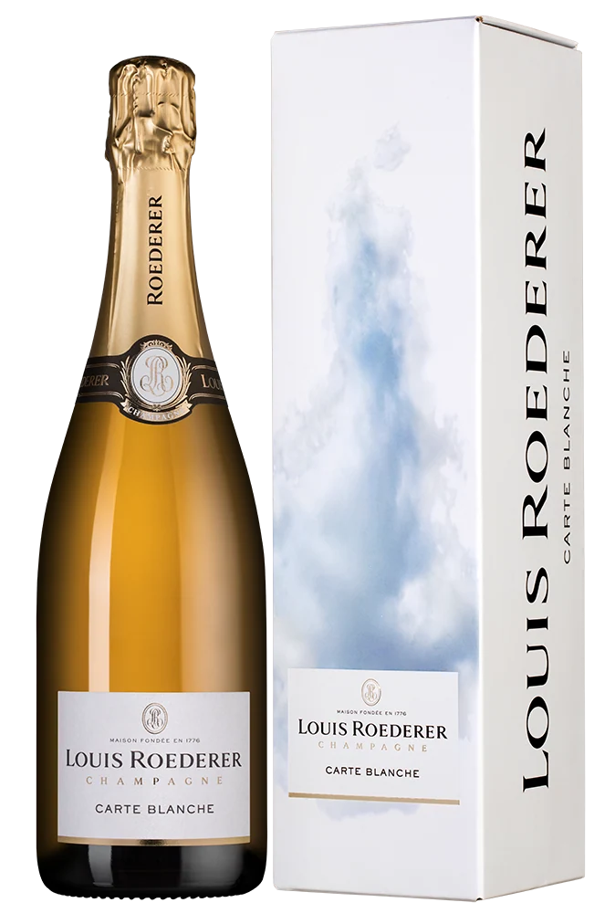 Шампанское Louis Roederer Carte Blanche в подарочной упаковке, 0,75 л — Франция
