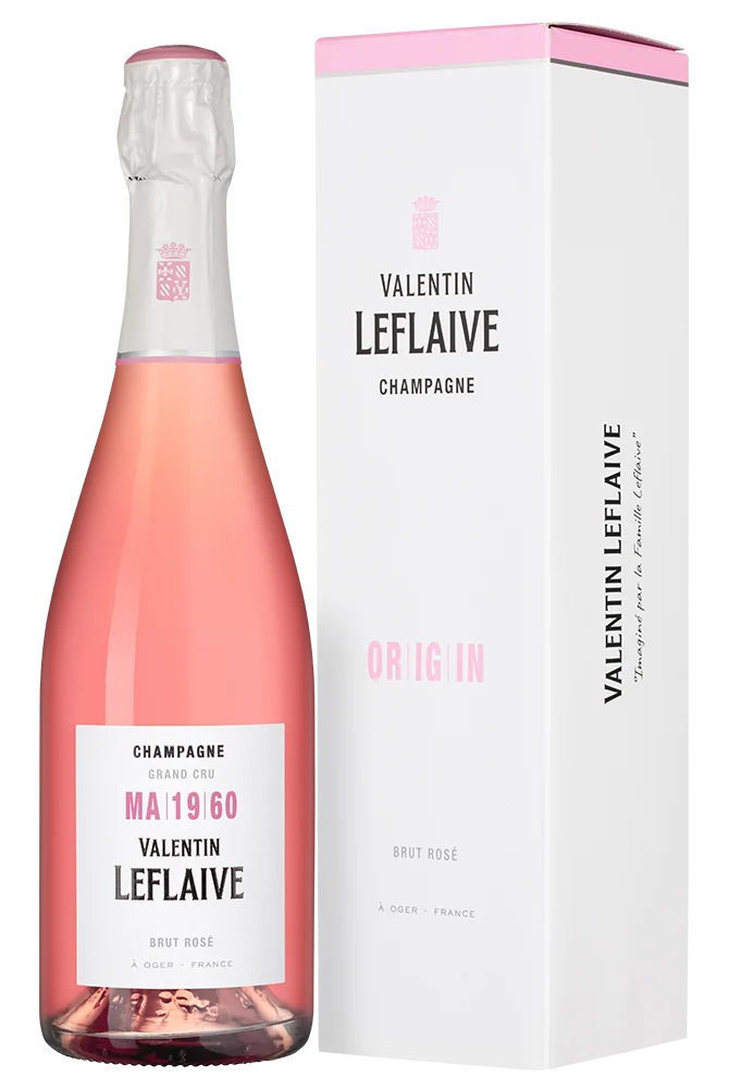 Шампанское MA Grand Cru Rose 19 6.0 Brut в подарочной упаковке, Valentin Leflaive, 0,75 л — Франция