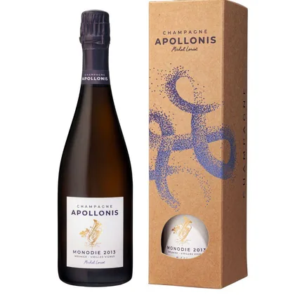 Шампанское Michel Loriot Apollonis Monodie Meunier Vieilles Vignes Extra Brut (gift box), 0,75 л — Франция