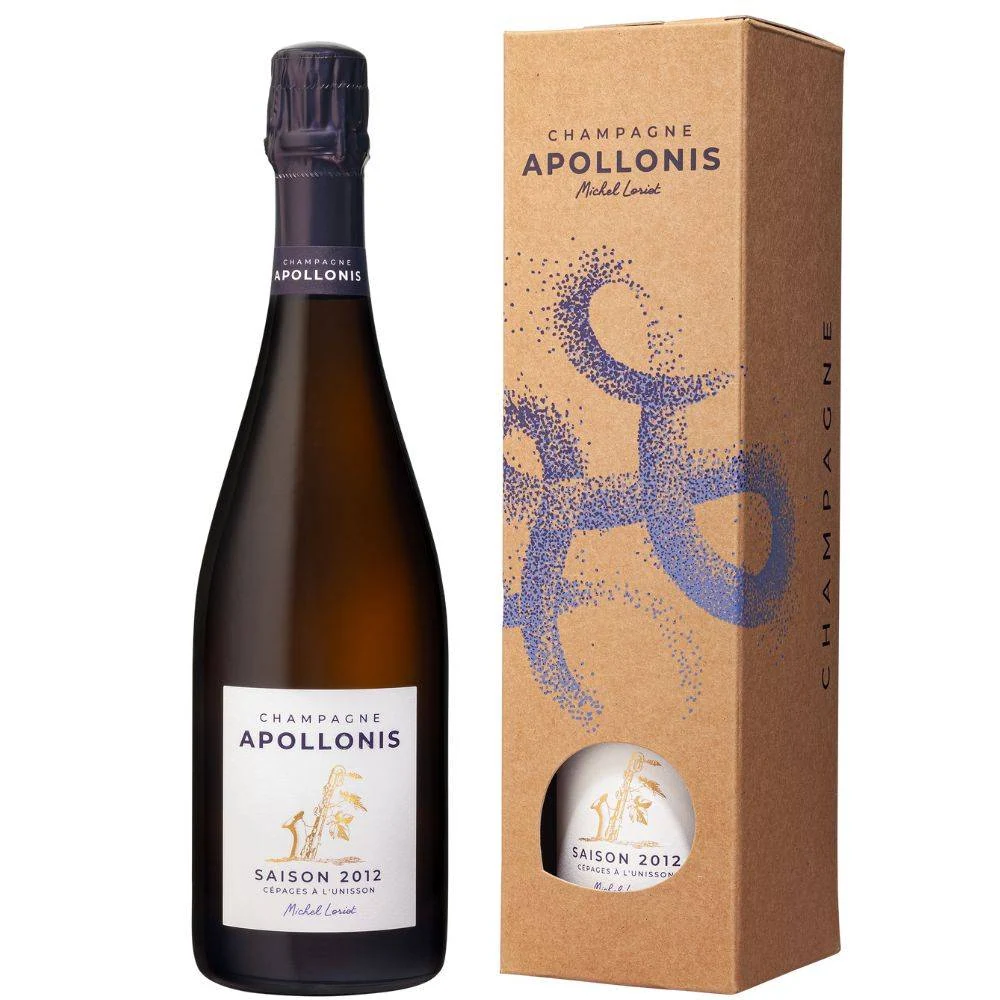 Шампанское Michel Loriot Apollonis Saison Cépages l’unison Extra Brut (gift box), 0,75 л — Франция