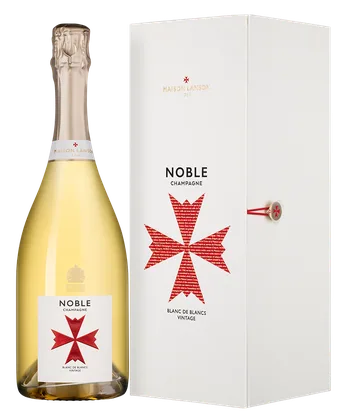 Шампанское Noble Champagne Blanc de Blancs Brut в подарочной упаковке, Lanson, 0,75 л — Франция