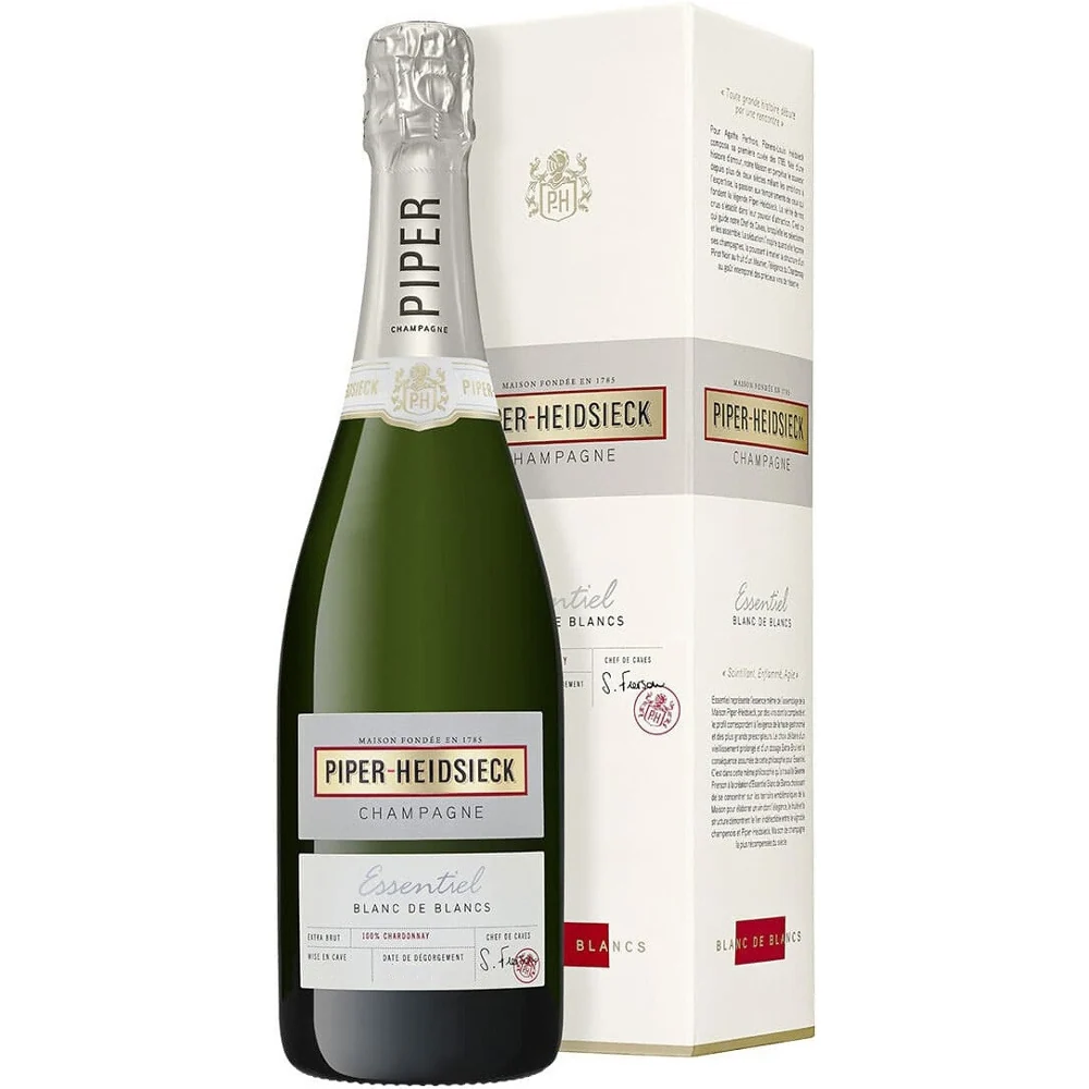 Шампанское Piper-Heidsieck Essentiel Blanc de Blancs Extra Brut (gift box), 0,75 л — Франция
