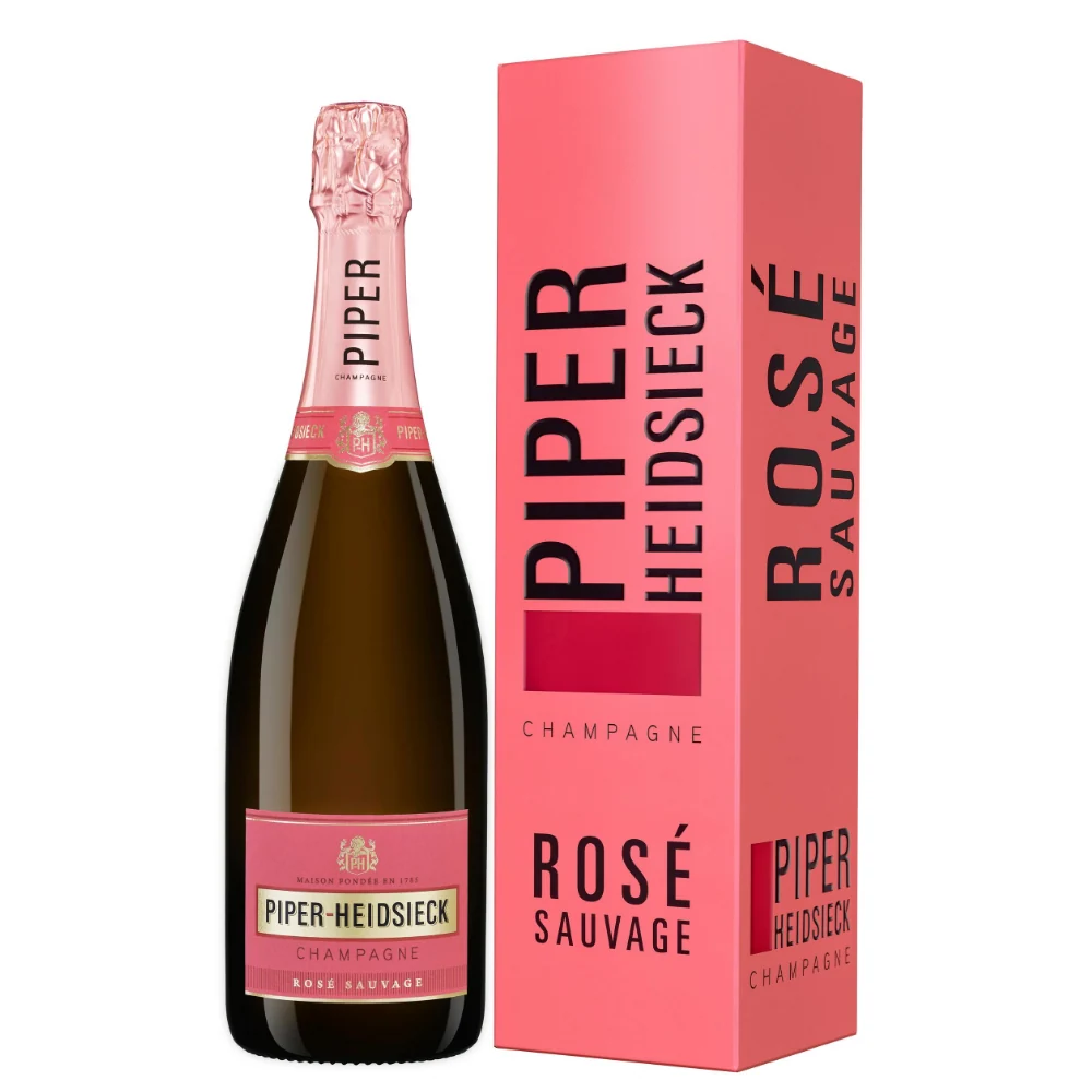 Шампанское Piper-Heidsieck Rose Sauvage Brut (gift box), 0,75 л — Франция