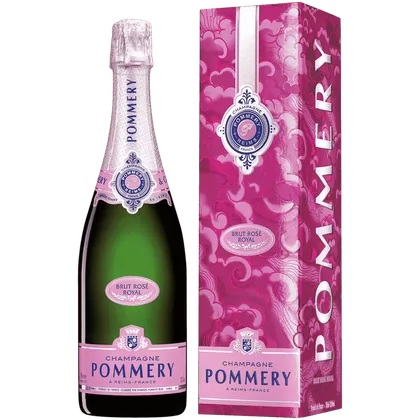 Шампанское Pommery Brut Rose розовое брют 0,75 л в подарочной упаковке — Франция