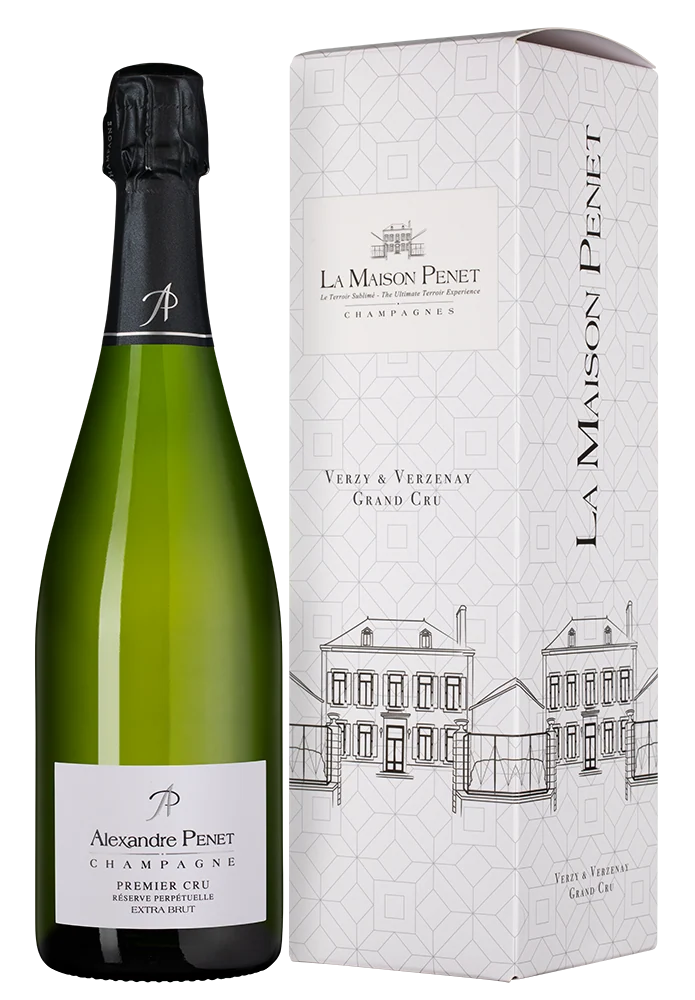 Шампанское Premier Cru в подарочной упаковке, Maison Alexandre Penet, 0,75 л — Франция