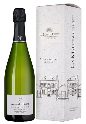 Шампанское Premier Cru в подарочной упаковке, Maison Alexandre Penet, 0,75 л — Франция