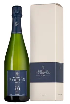 Шампанское Reserve 424 Brut в подарочной упаковке, Beurton et Fils, 0,75 л — Франция