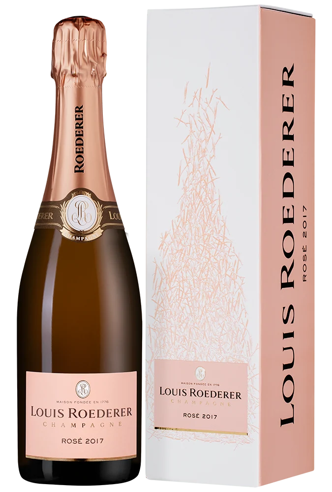Шампанское Rose Brut в подарочной упаковке, Louis Roederer, 0,75 л — Франция
