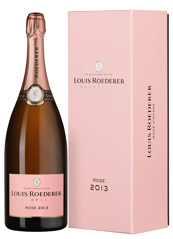 Шампанское Rose Brut в подарочной упаковке, Louis Roederer, 1,5 л — Франция