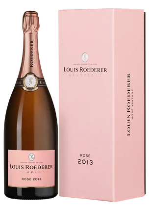 Шампанское Rose Brut в подарочной упаковке, Louis Roederer, 1,5 л — Франция