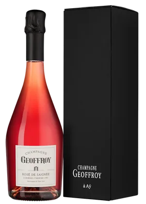 Шампанское Rose de Saignee Premier Cru Brut в подарочной упаковке, Geoffroy, 0,75 л — Франция