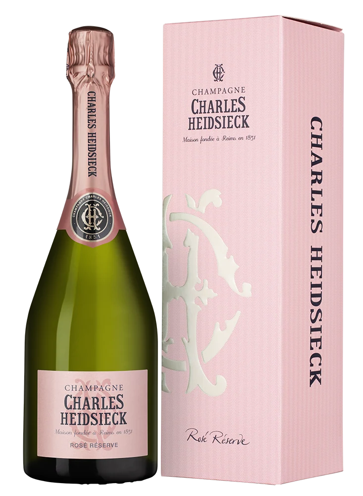 Шампанское Rose Reserve Brut в подарочной упаковке, Charles Heidsieck, 0,75 л — Франция