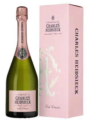 Шампанское Rose Reserve Brut в подарочной упаковке, Charles Heidsieck, 0,75 л — Франция