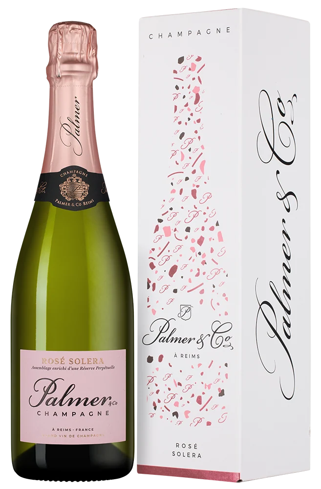 Шампанское Rose Solera в подарочной упаковке, Palmer & Co, 0,75 л — Франция
