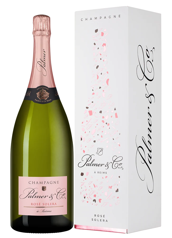 Шампанское Rose Solera в подарочной упаковке, Palmer & Co, 1,5 л — Франция