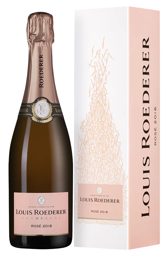 Шампанское Rose Vintage в подарочной упаковке, Louis Roederer, 0,75 л — Франция