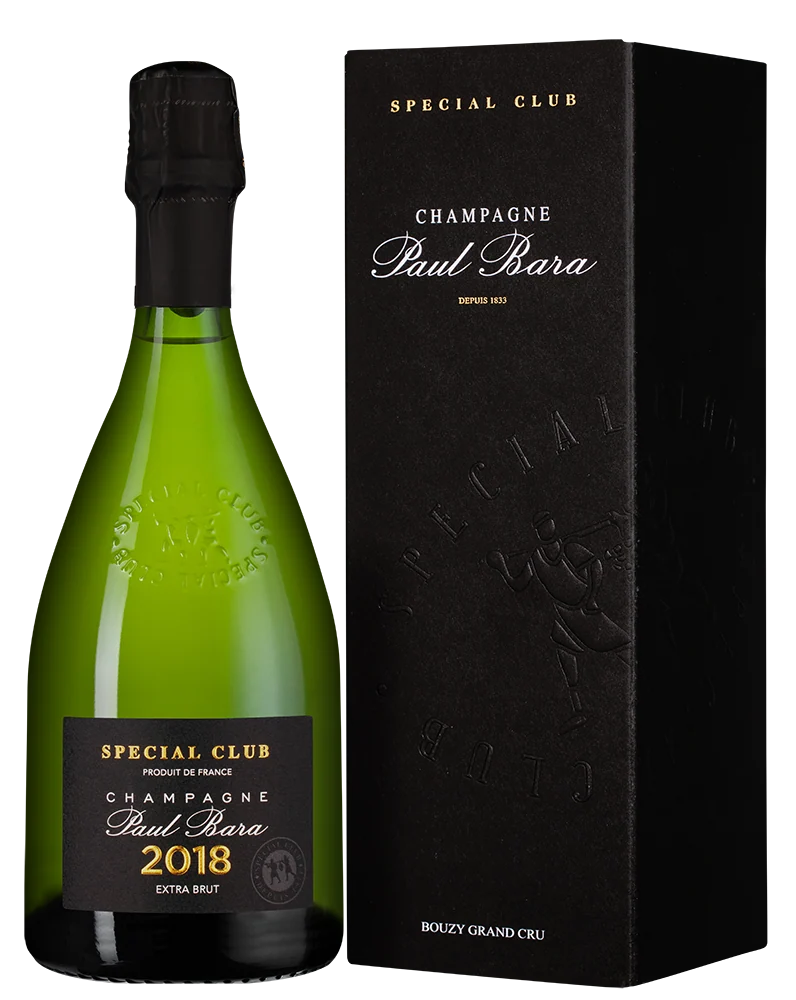 Шампанское Special Club Grand Cru Bouzy Brut, Paul Bara, 0,75 л — Франция