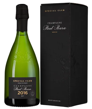 Шампанское Special Club Grand Cru Bouzy Brut в подарочной упаковке, Paul Bara, 0,75 л — Франция