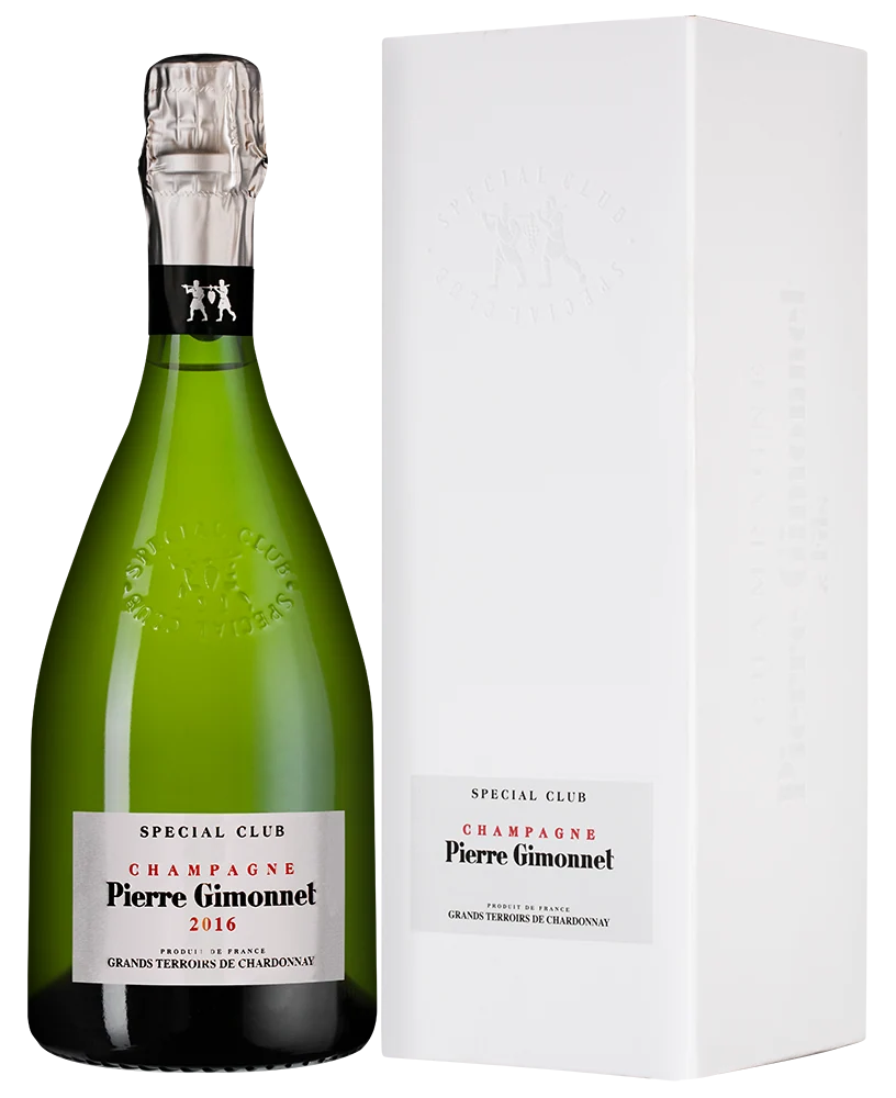 Шампанское Special Club Grands Terroirs de Chardonnay Extra Brut в подарочной упаковке, Pierre Gimonnet & Fils, 0,75 л — Франция