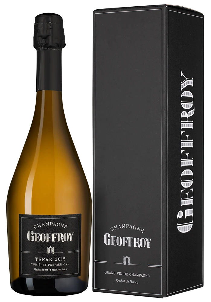 Шампанское Terre Premier Cru Extra Brut в подарочной упаковке, Geoffroy, 0,75 л — Франция