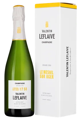 Шампанское Valentin Leflaive Le Mesnil sur Oger в подарочной упаковке, 0,75 л — Франция