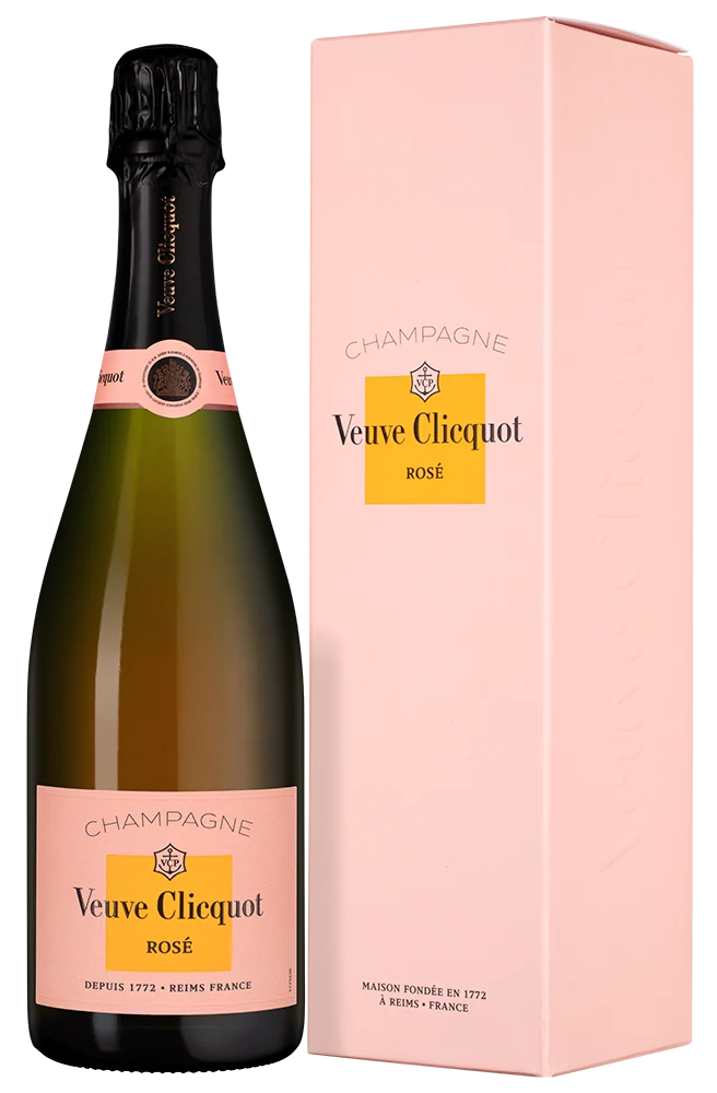 Шампанское Veuve Clicquot Brut Rose в подарочной упаковке, Veuve Clicquot Ponsardin, 0,75 л — Франция