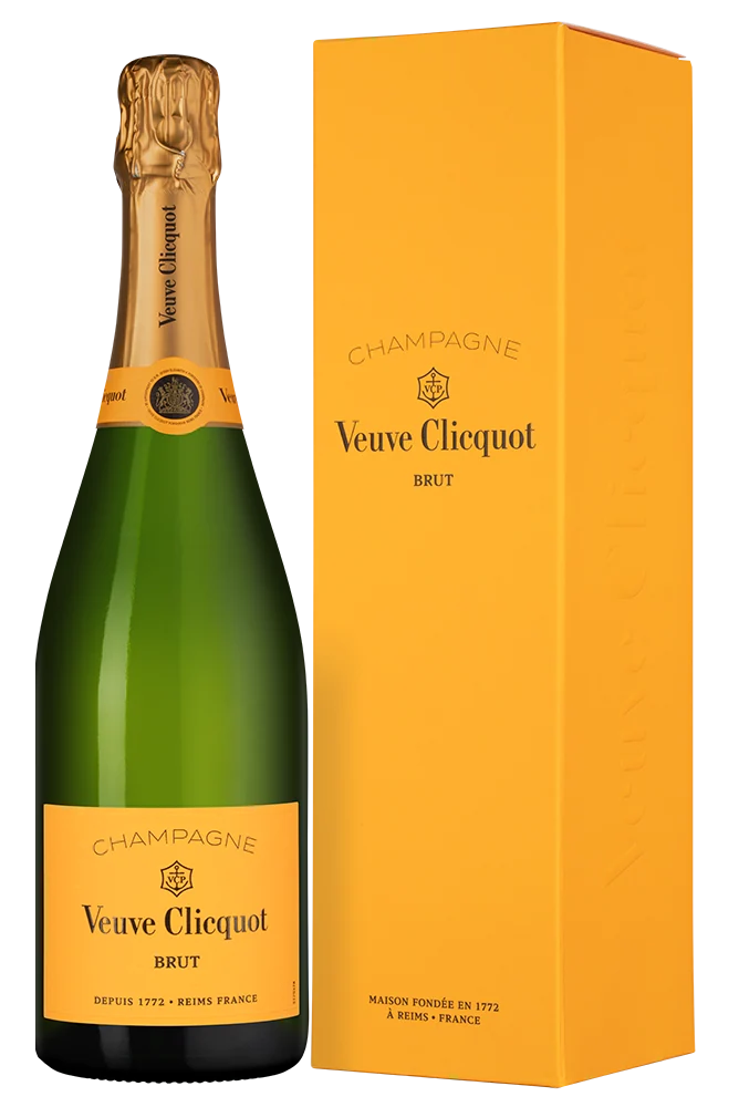 Шампанское Veuve Clicquot Brut в подарочной упаковке, Veuve Clicquot Ponsardin, 0,75 л — Франция