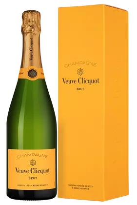 Шампанское Veuve Clicquot Brut в подарочной упаковке, Veuve Clicquot Ponsardin, 0,75 л — Франция