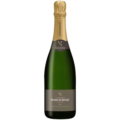 Шампанское Vicomte de Kermell Brut белое брют, 0,75 л — Франция