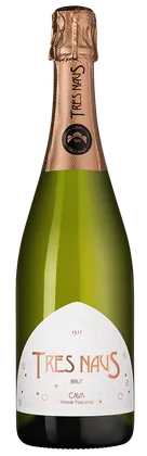 Игристое вино Tres Naus Brut, Cellers Domenys, 0,75 л — Испания