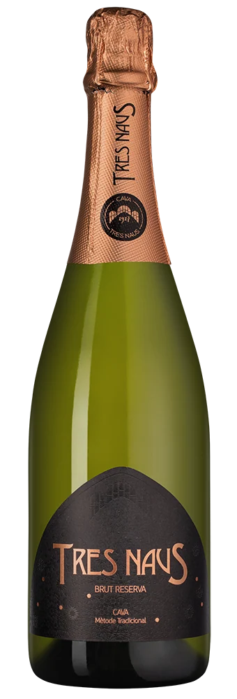 Игристое вино Tres Naus Brut Reserva, Cellers Domenys, 0,75 л — Испания
