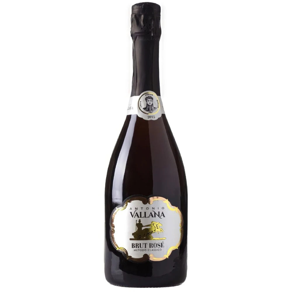 Игристое вино Vallana Brut Rosé Metodo Classico, 0,75 л — Италия
