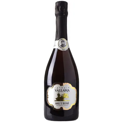 Игристое вино Vallana Brut Rosé Metodo Classico, 0,75 л — Италия