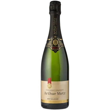 Вино игристое Arthur Metz Cremant d'Alsace Brut белое брют, 0,75 л — Франция