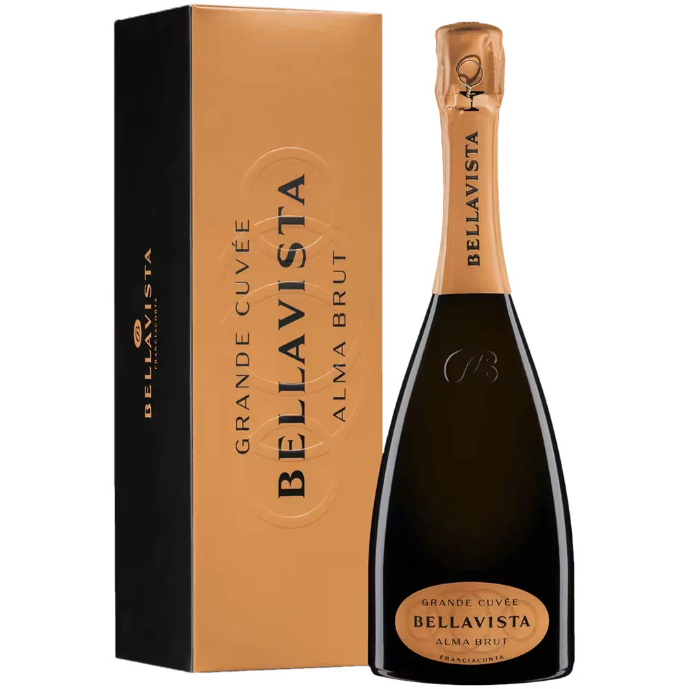 Вино игристое Bellavista Alma Grande Cuvee Brut белое сухое, 0,75 л — Италия